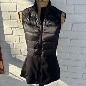 Lululemon Athletica Black Puffer Vest